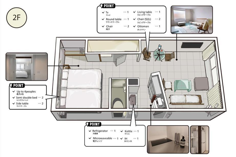 Appartement Ruff - Hosai - à Kanazawa Extérieur photo